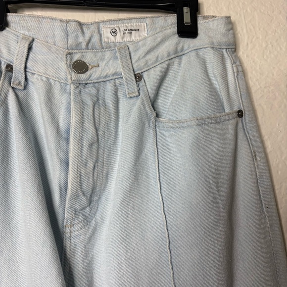 NWT AG Clove Pintuck High Waist Straight Leg Jeans Size 27 - Picture 4 of 6